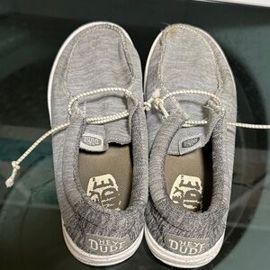 Hey Dude Charcoal Slip-On Shoes